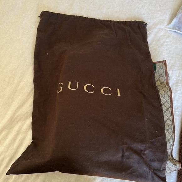 Gucci Brown GG Supreme Web Tote Bag - Picture 11 of 11